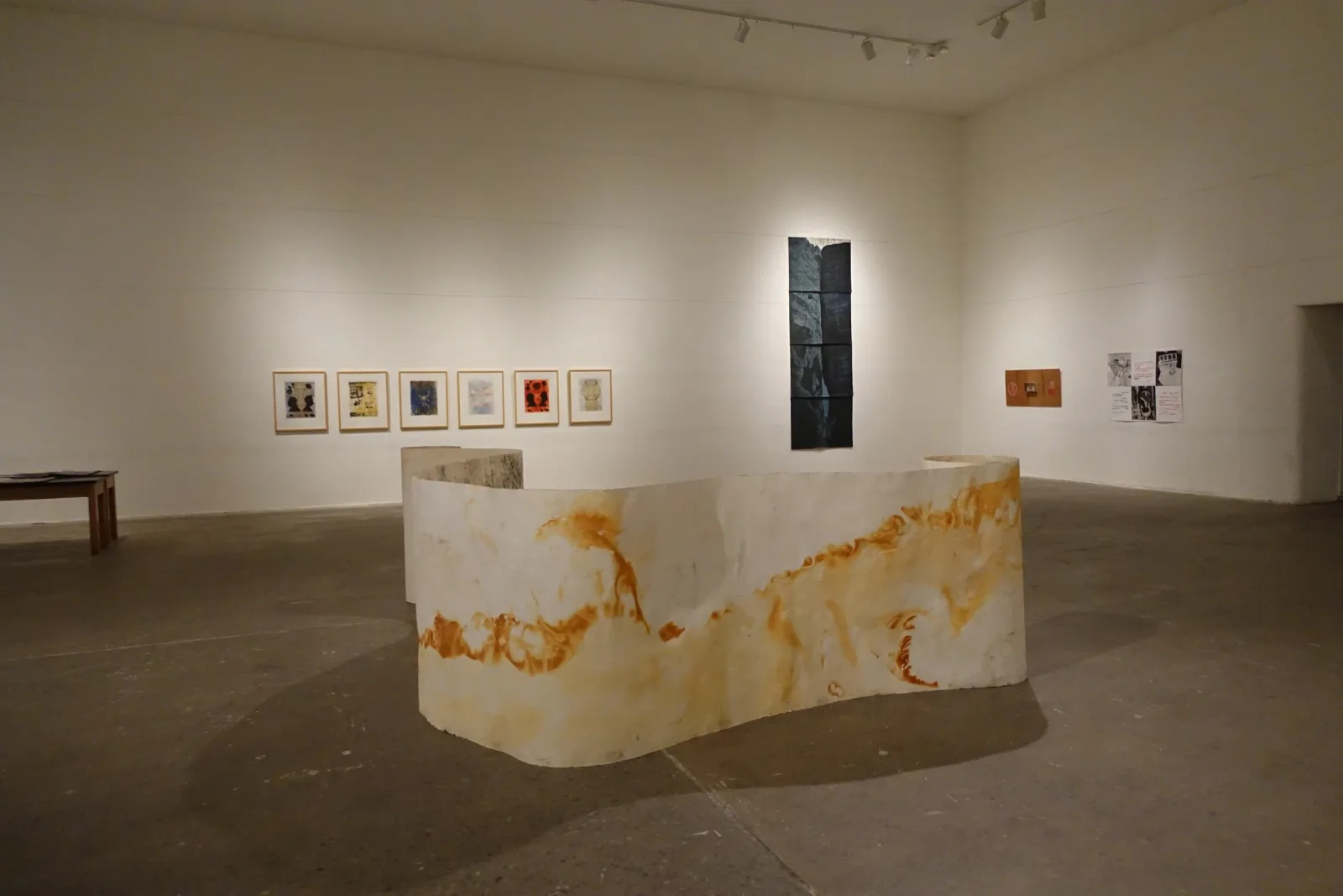 In An Artesian Landscape - This work was re developed from the One River Project and installed at Crane Arts Philadelphia.